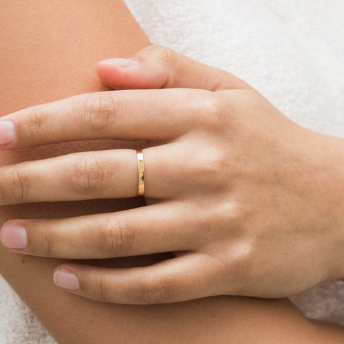 Flat Band Ring