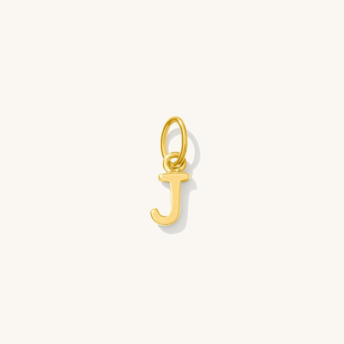 Tiny Hanging Initial Charm