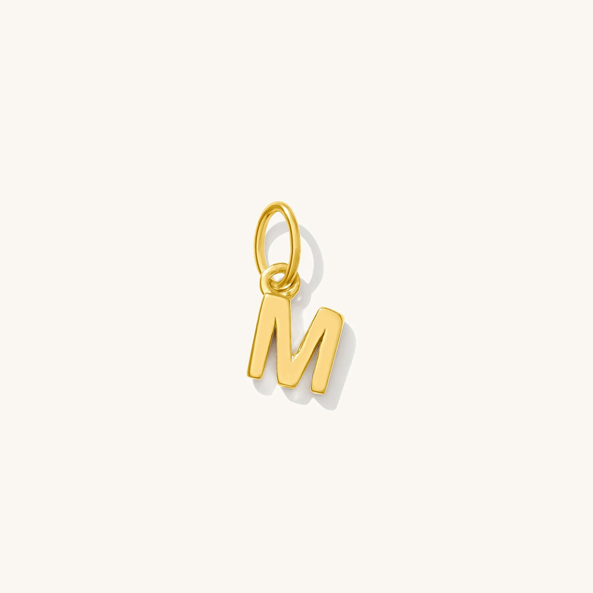 Tiny Hanging Initial Charm