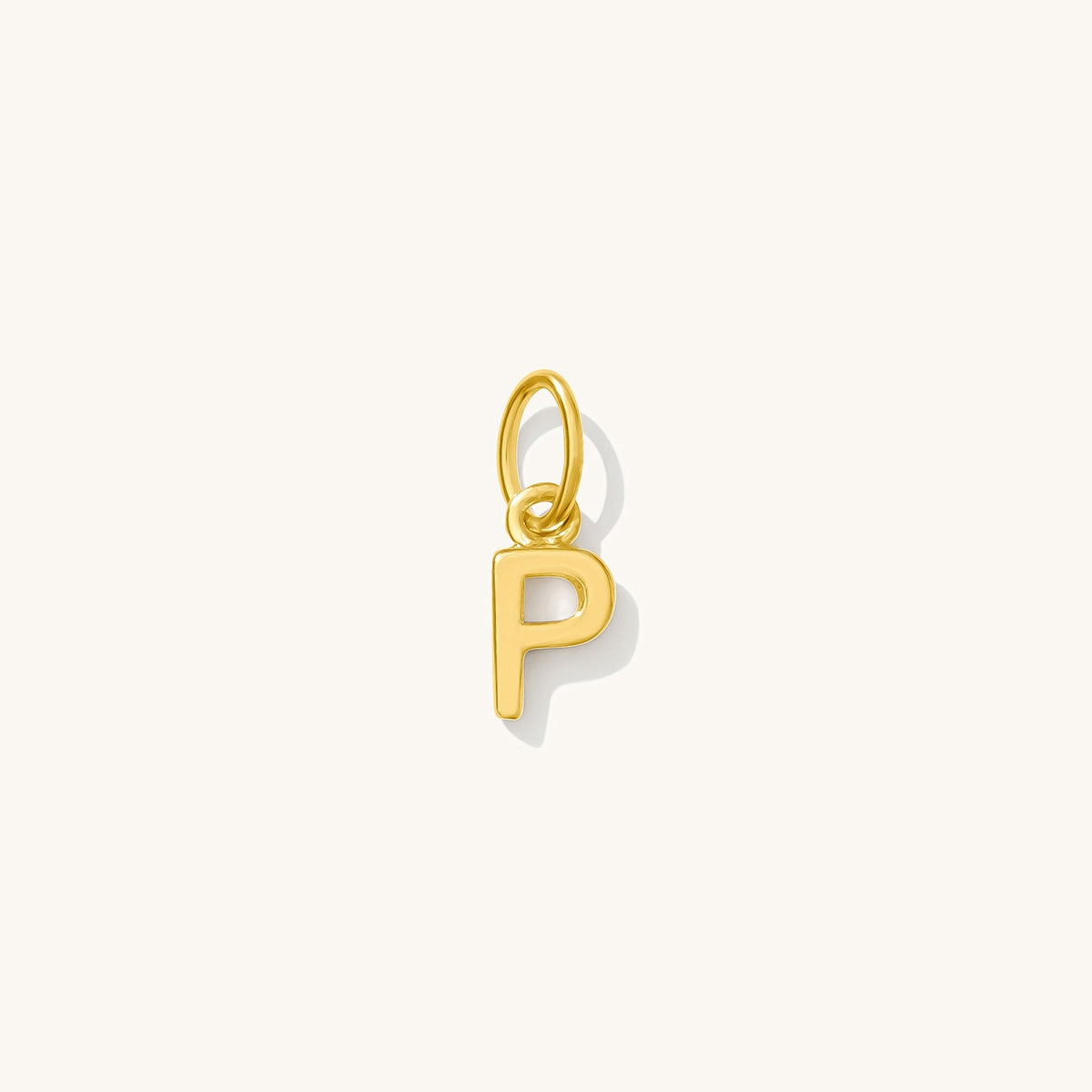 Tiny Hanging Initial Charm