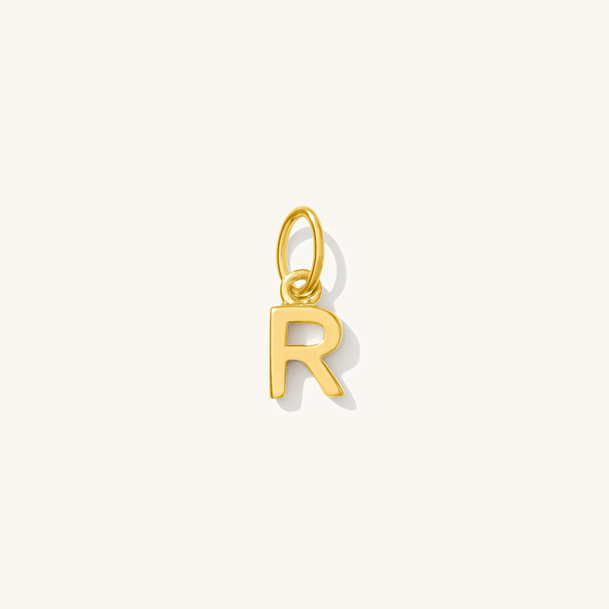 Tiny Hanging Initial Charm