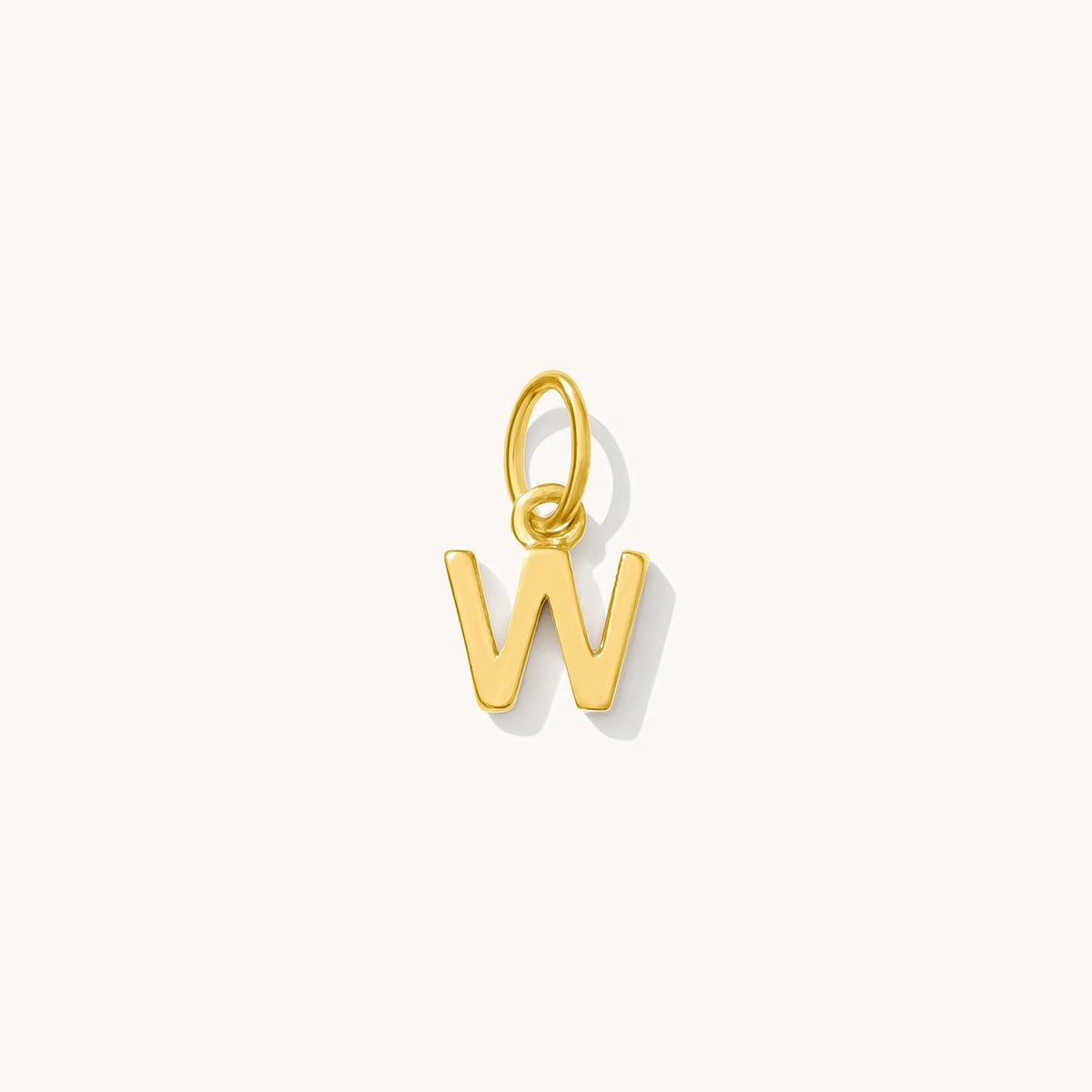 Tiny Hanging Initial Charm
