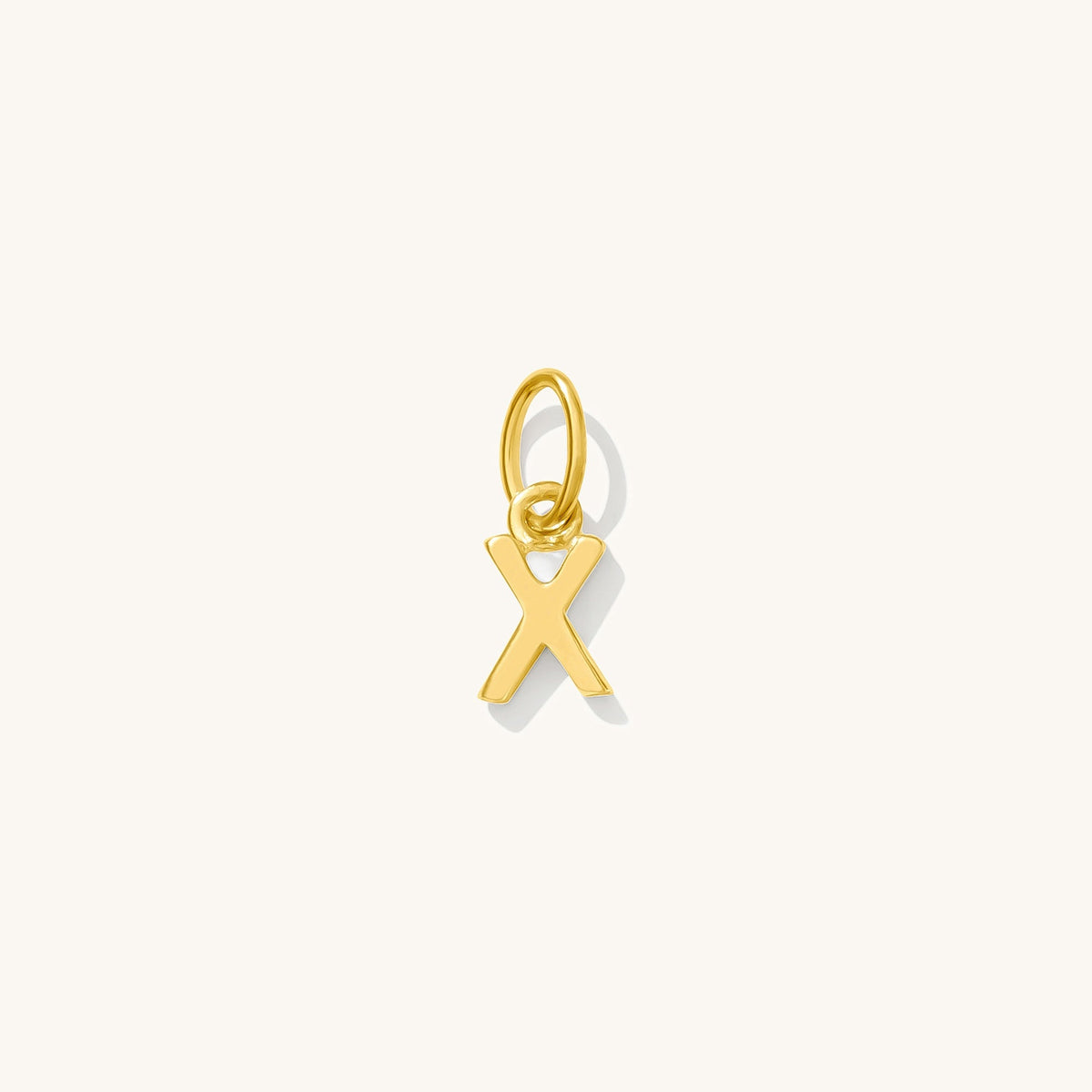Tiny Hanging Initial Charm