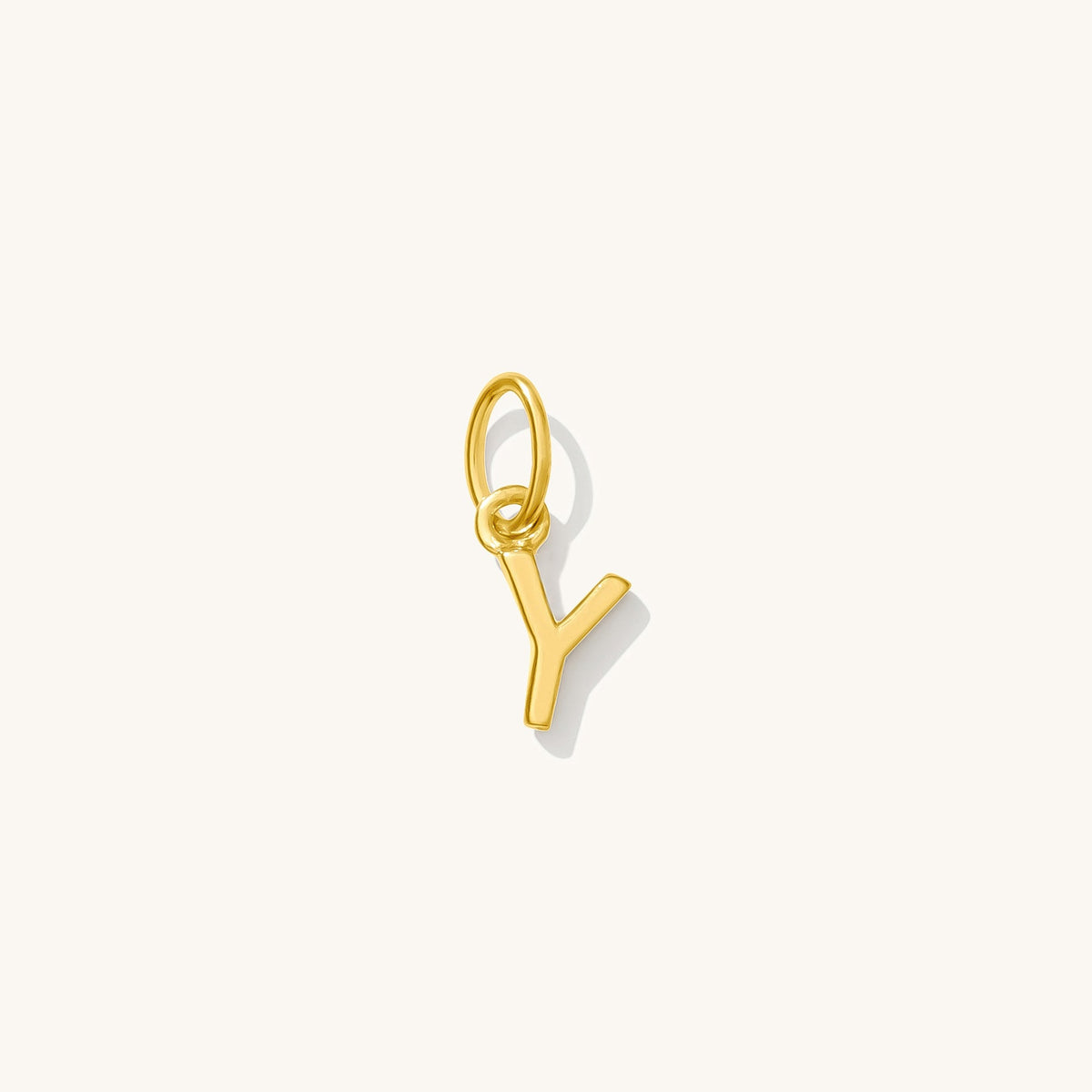 Tiny Hanging Initial Charm