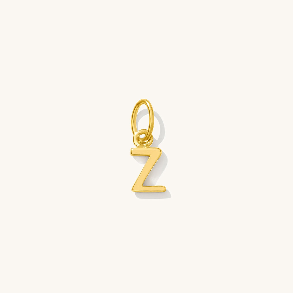 Tiny Hanging Initial Charm