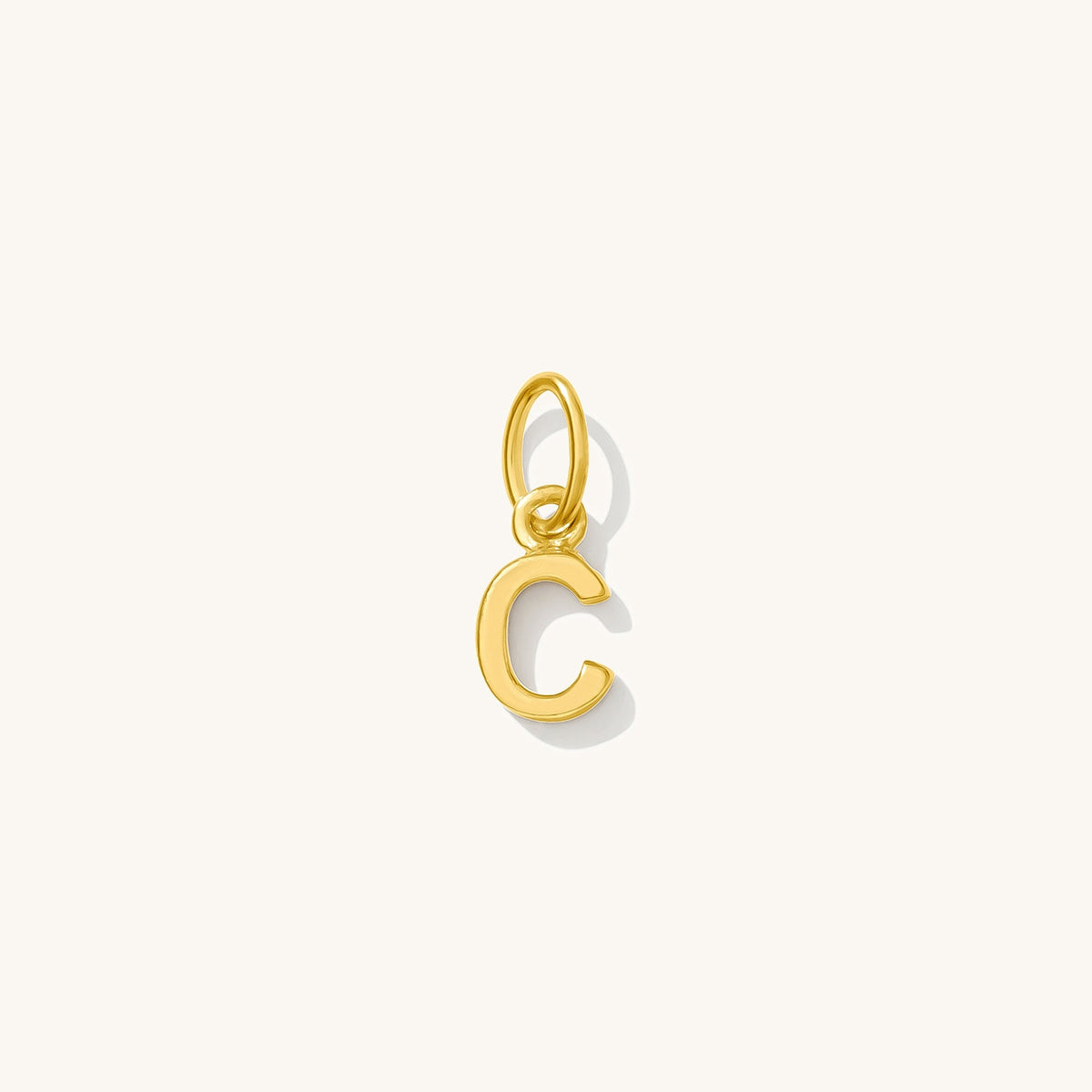 Tiny Hanging Initial Charm