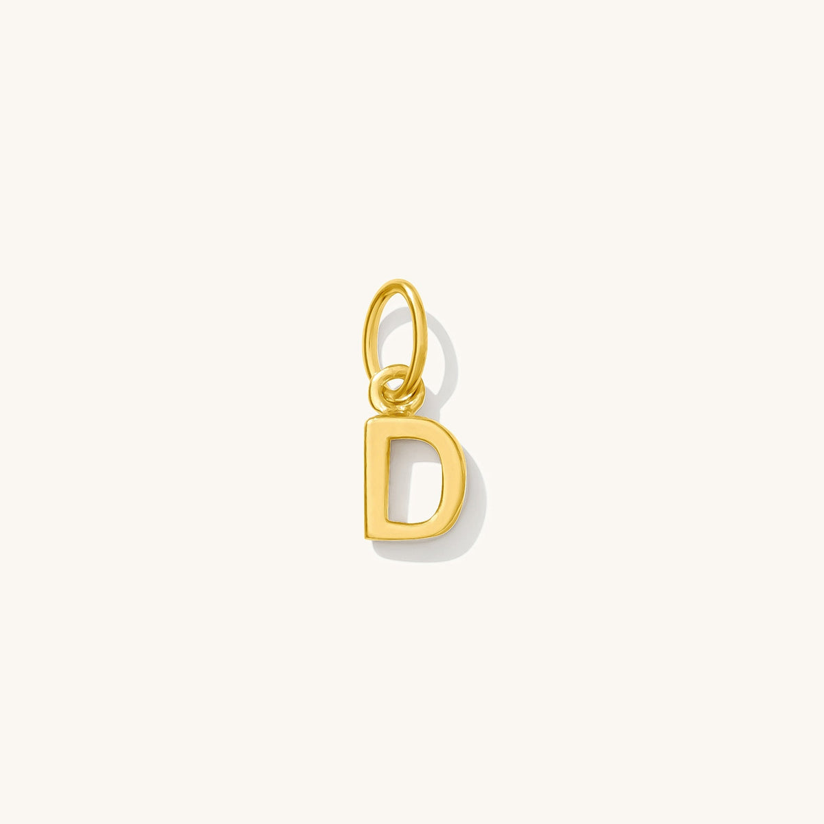 Tiny Hanging Initial Charm