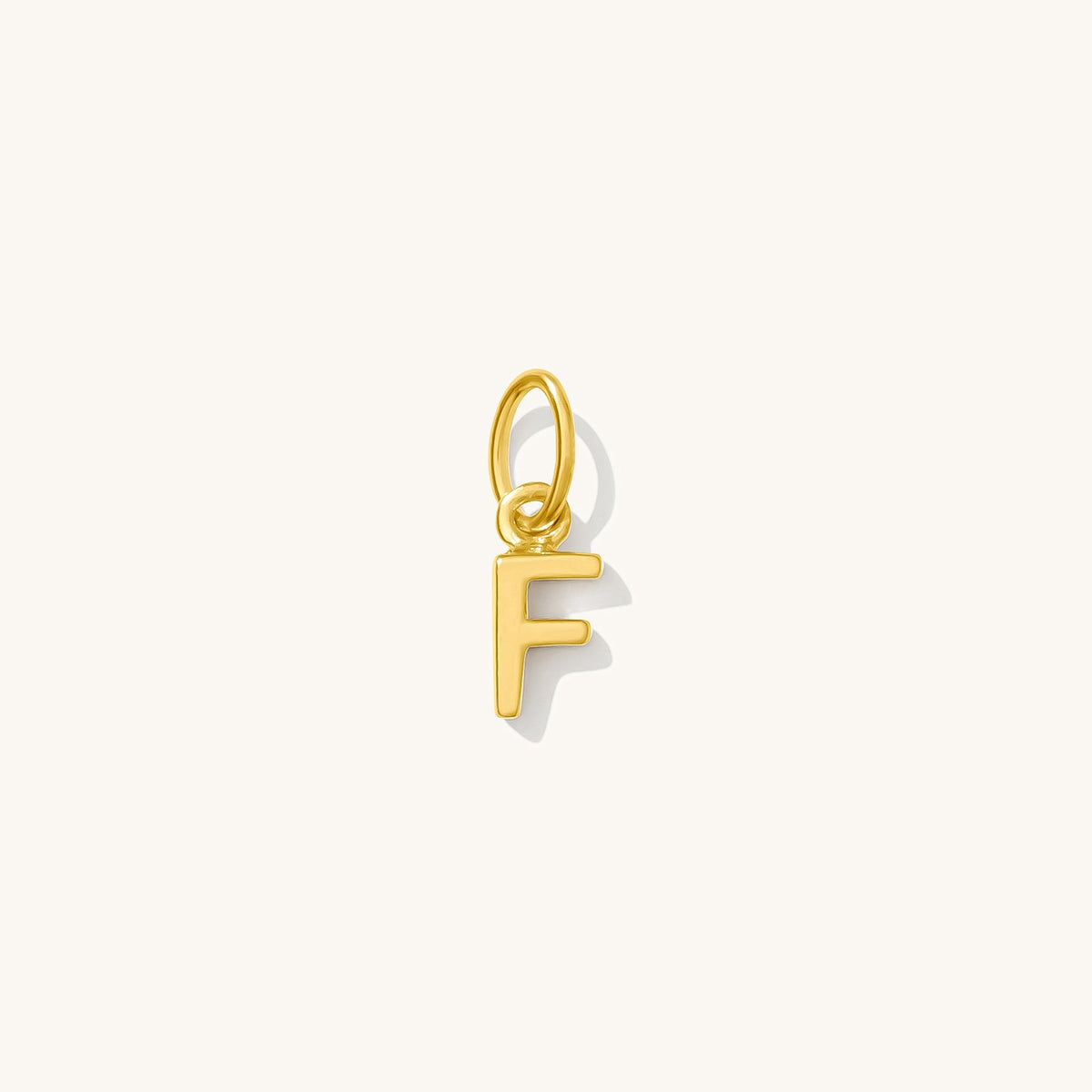 Tiny Hanging Initial Charm