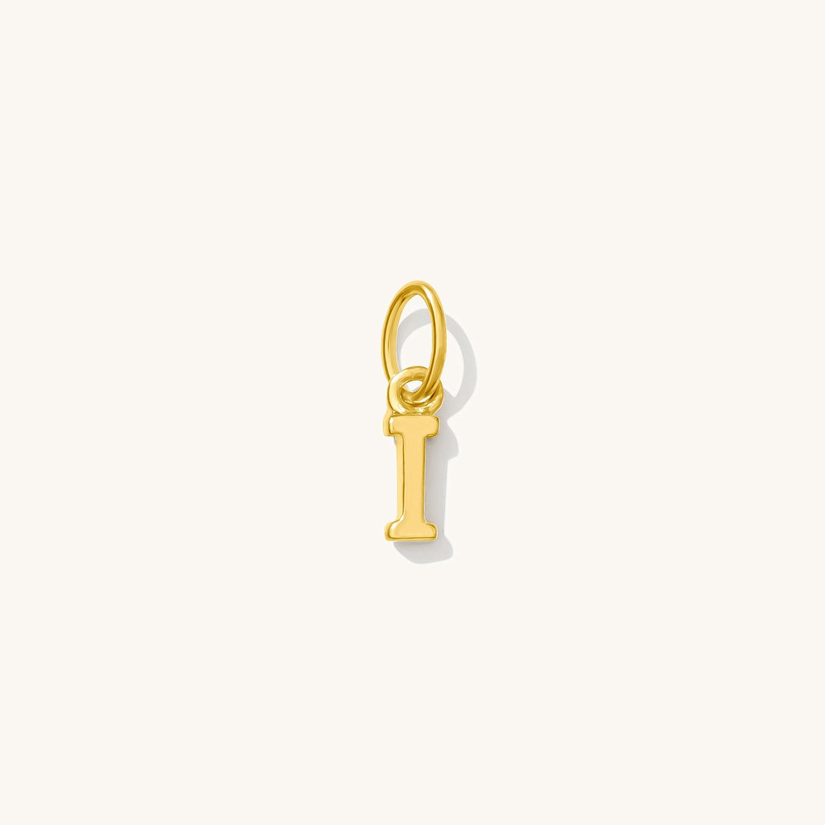 Tiny Hanging Initial Charm