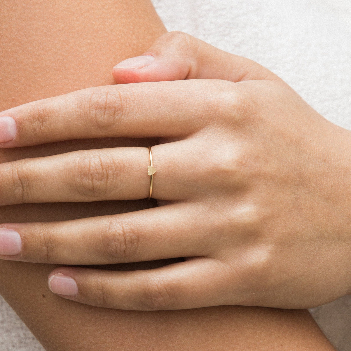 Heart Stacking Ring