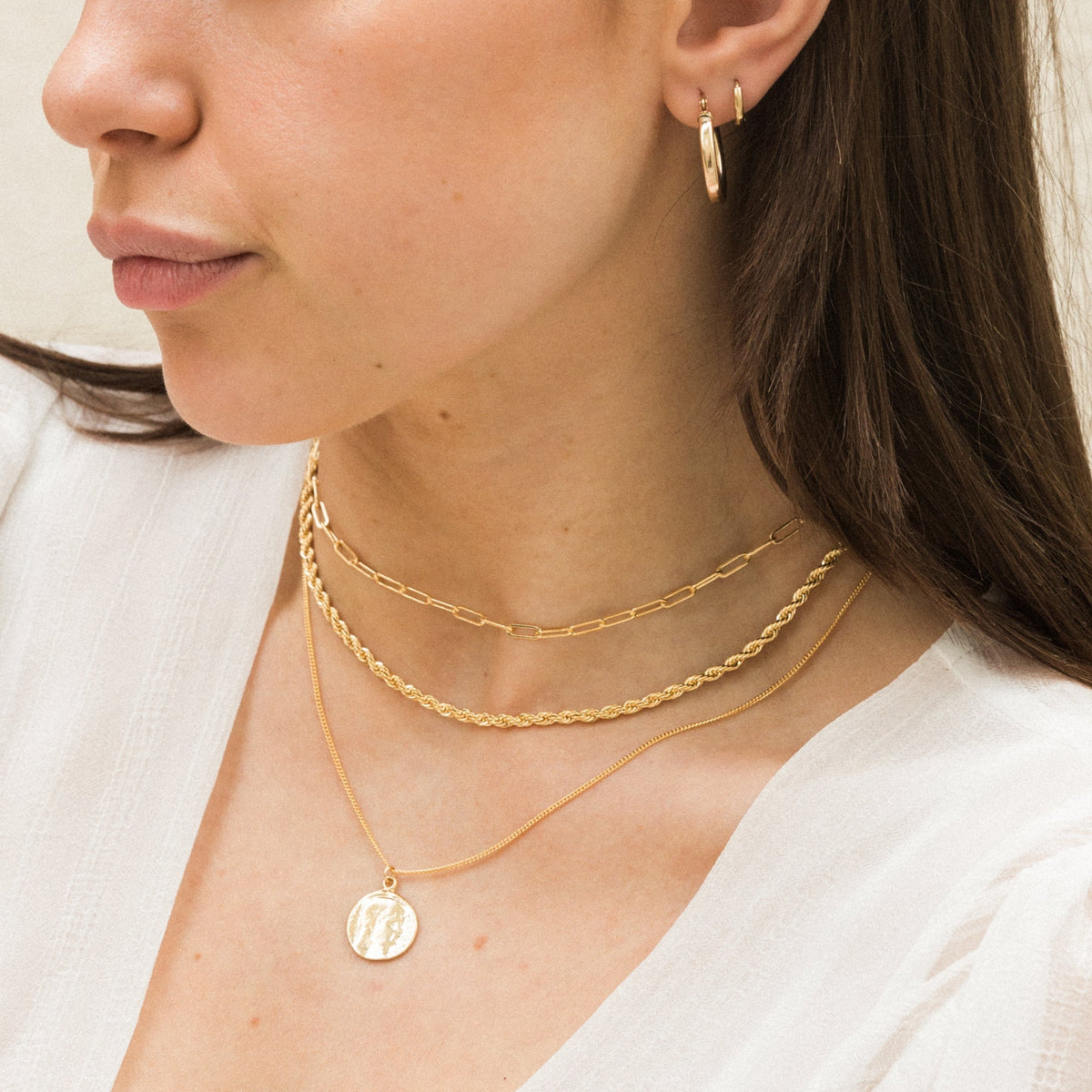 Huggie Hoop Earrings