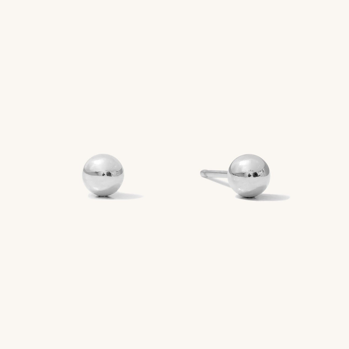 Tiny Ball Stud Earrings