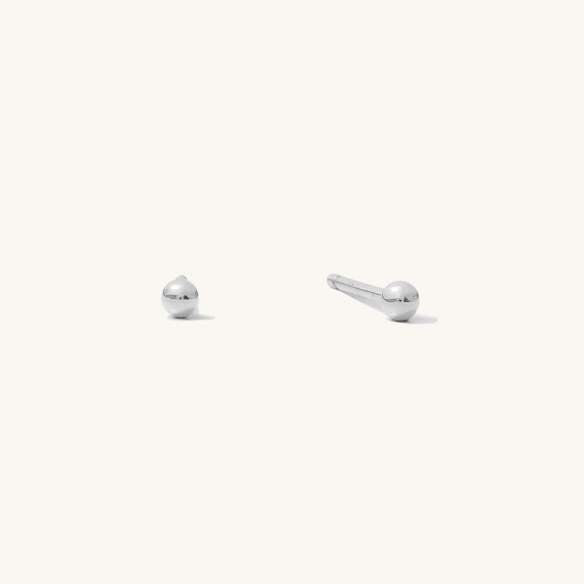 Tiny Ball Stud Earrings