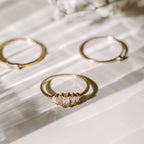 Baguette Cluster Ring