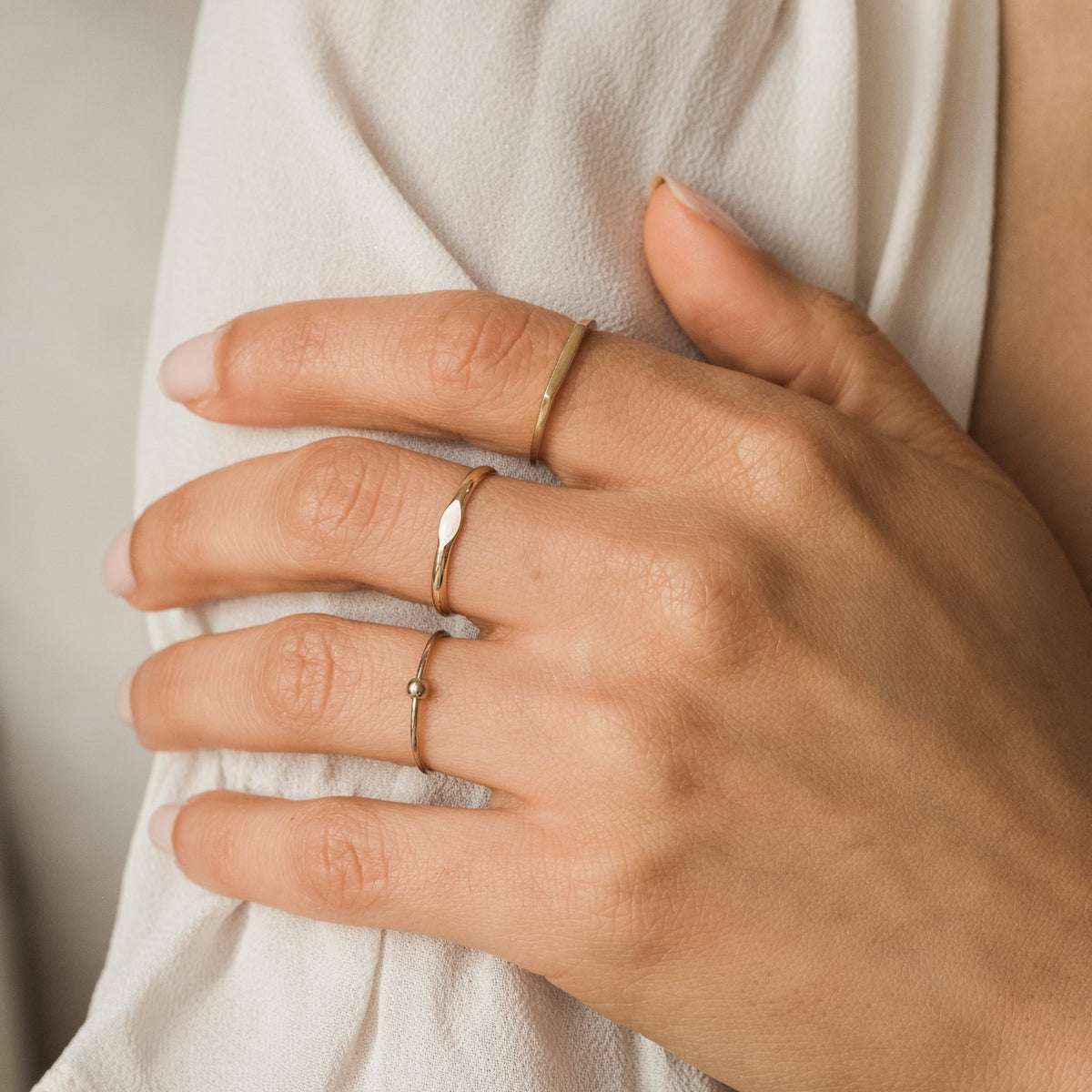 Initial Signet Ring