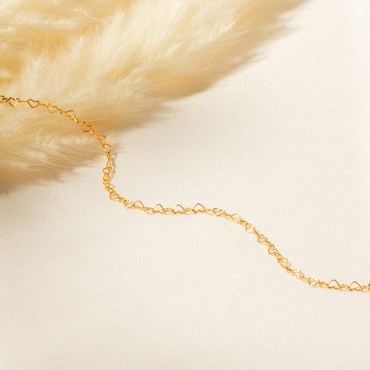 Dainty Heart Chain Necklace