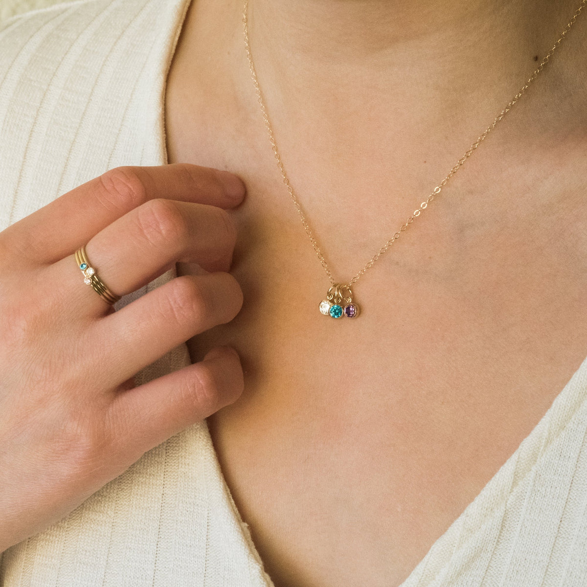 June Birthstone Charm (Alexandrite)