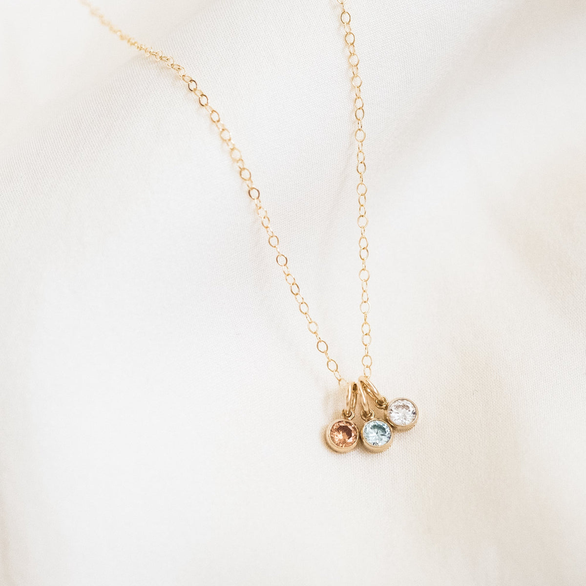 March Birthstone Charm (Aquamarine)