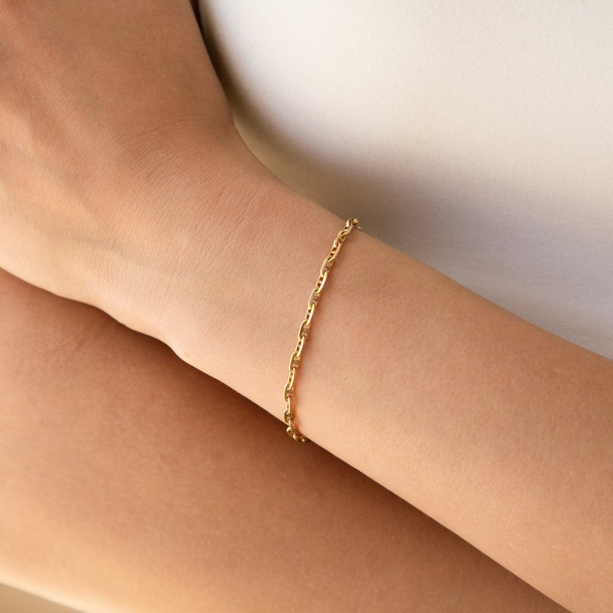 Mariner Soda Tab Chain Bracelet