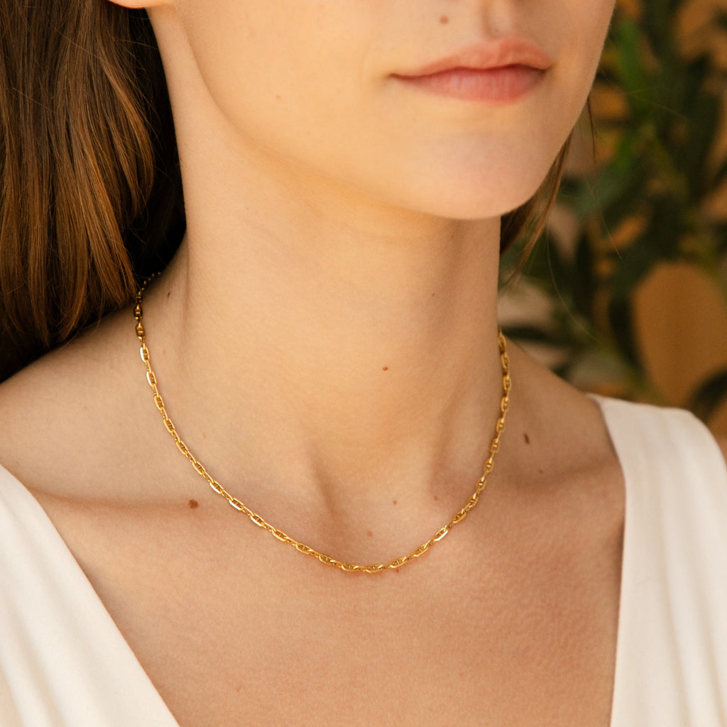 Mariner Soda Tab Chain Necklace