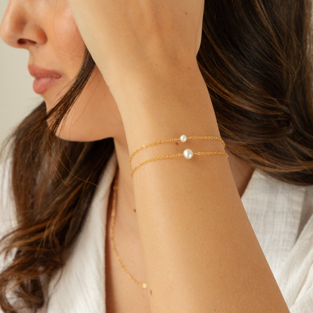 Freshwater Pearl Bracelet Set