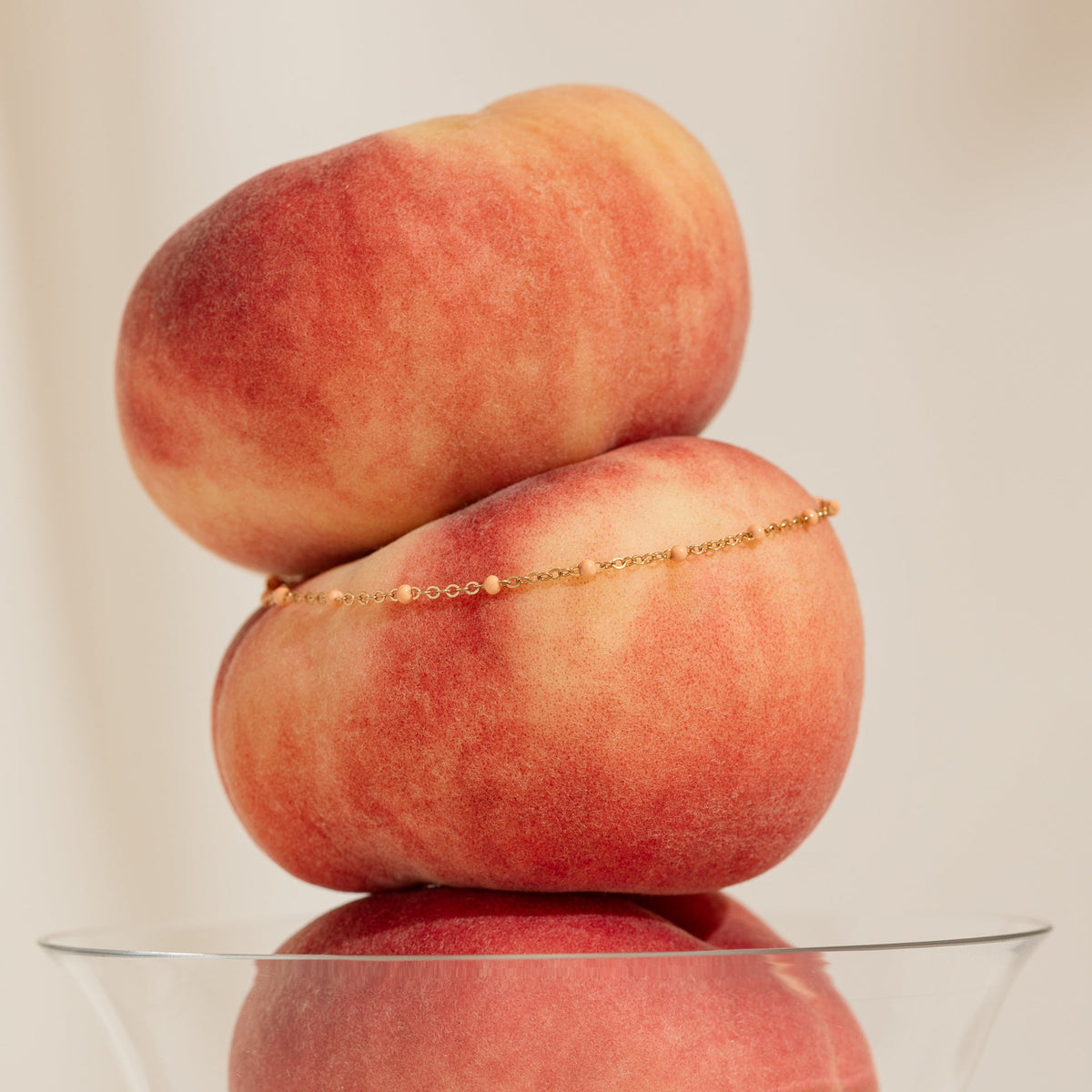 Dainty Enamel Chain Bracelet