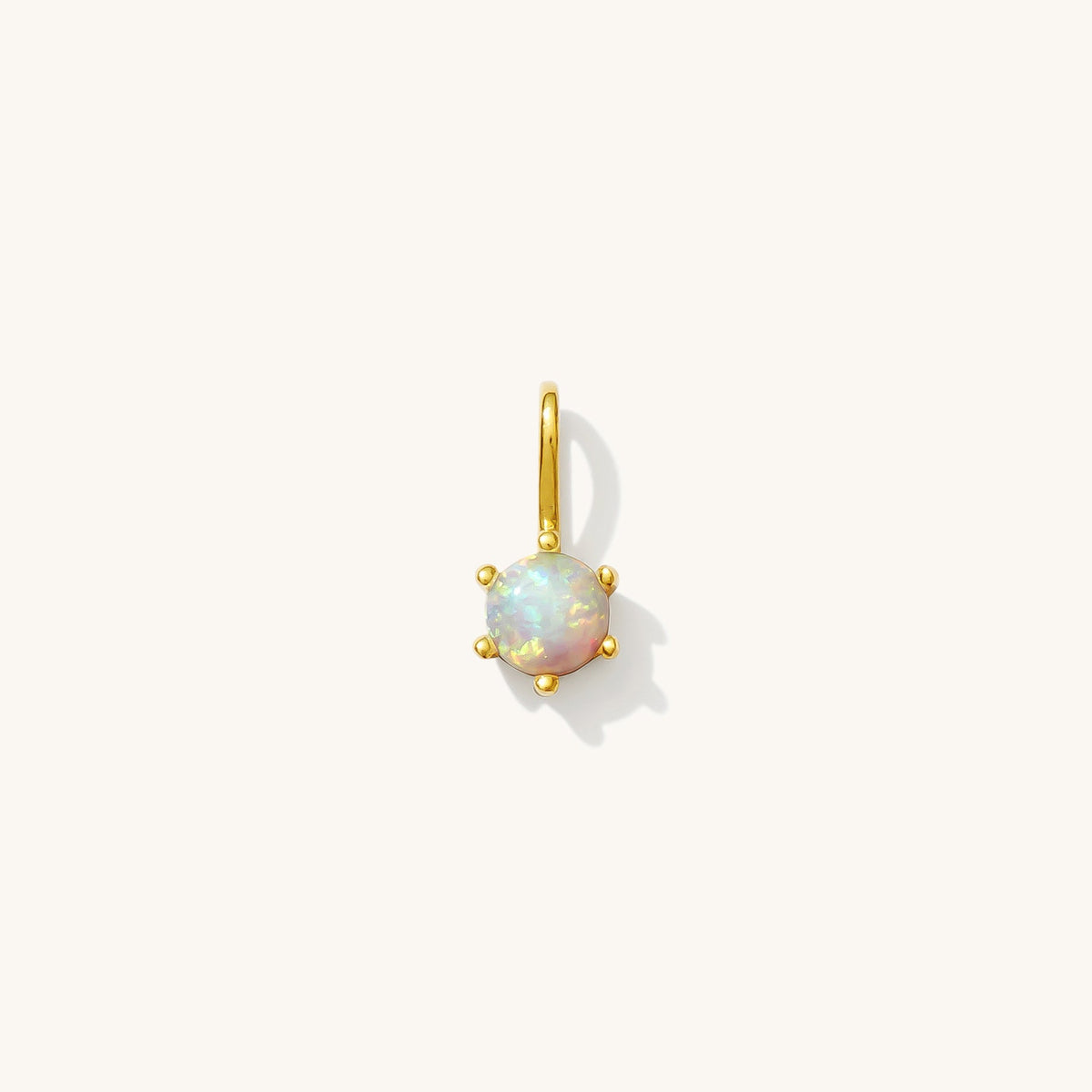 Opal Charm (October Birthstone)