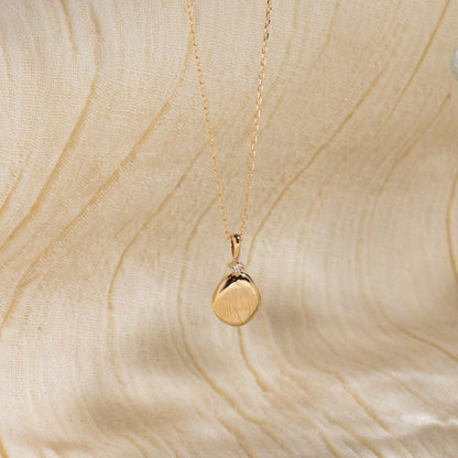 Opal Pebble Charm - Reversible
