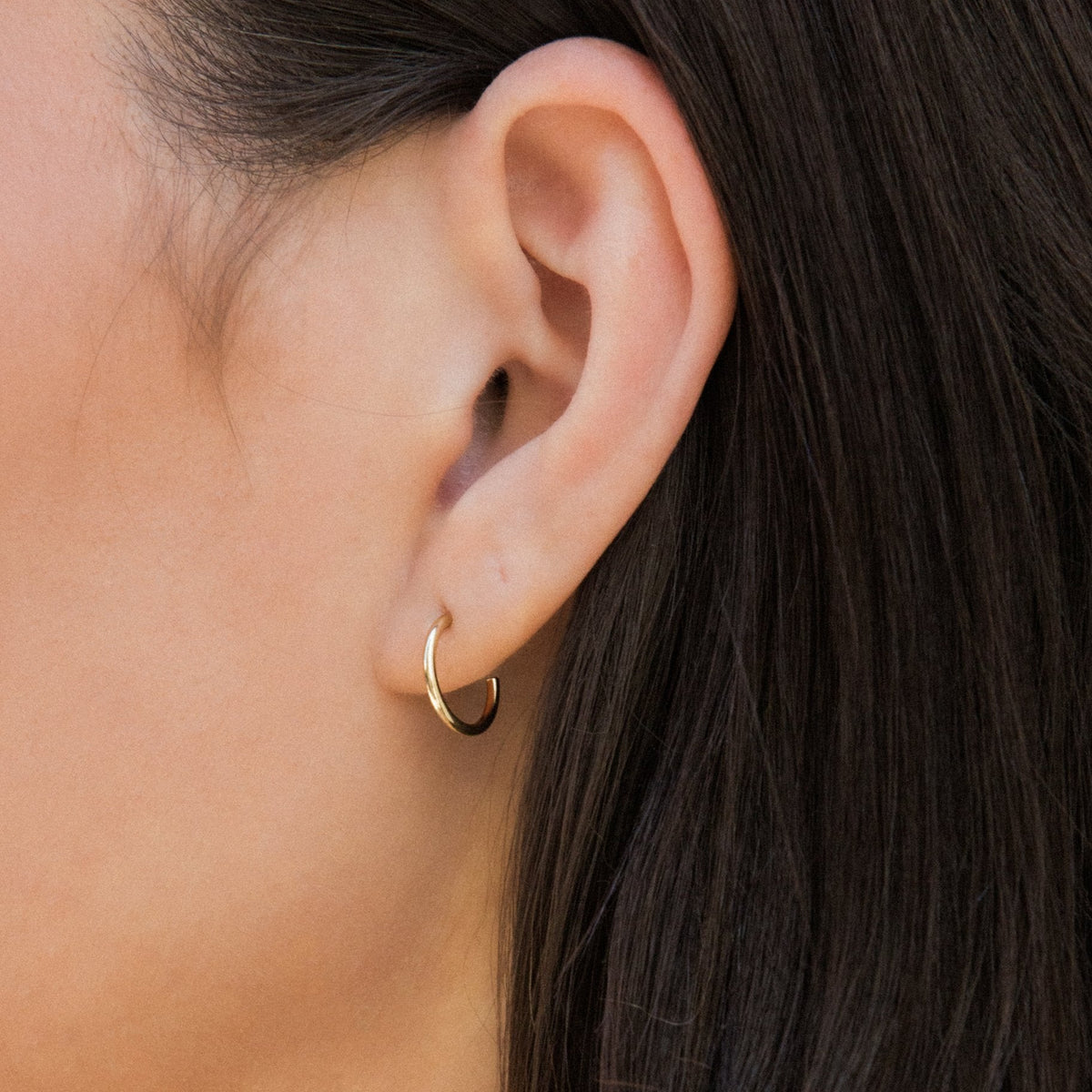 Open Hoop Earrings
