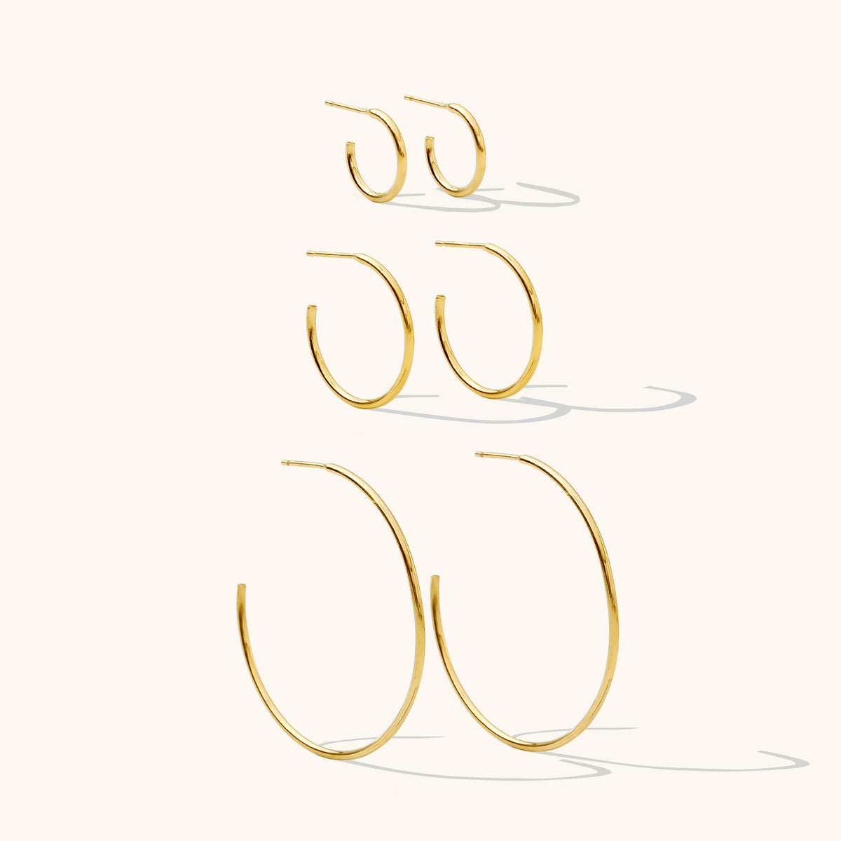Open Hoop Earrings