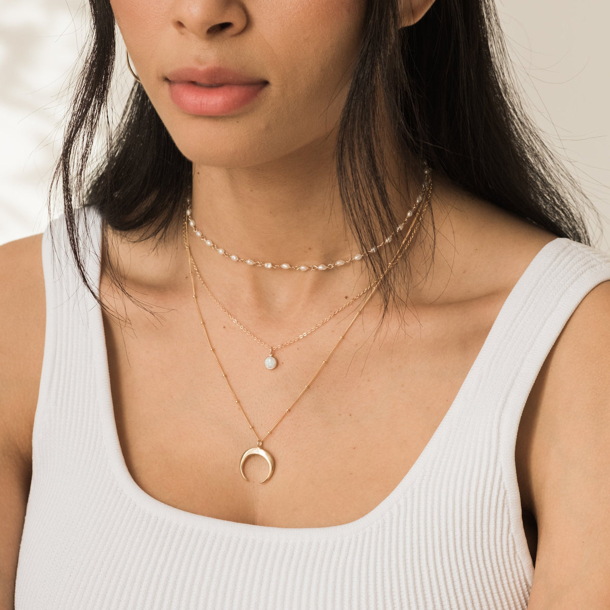 Pearl Chain Necklace