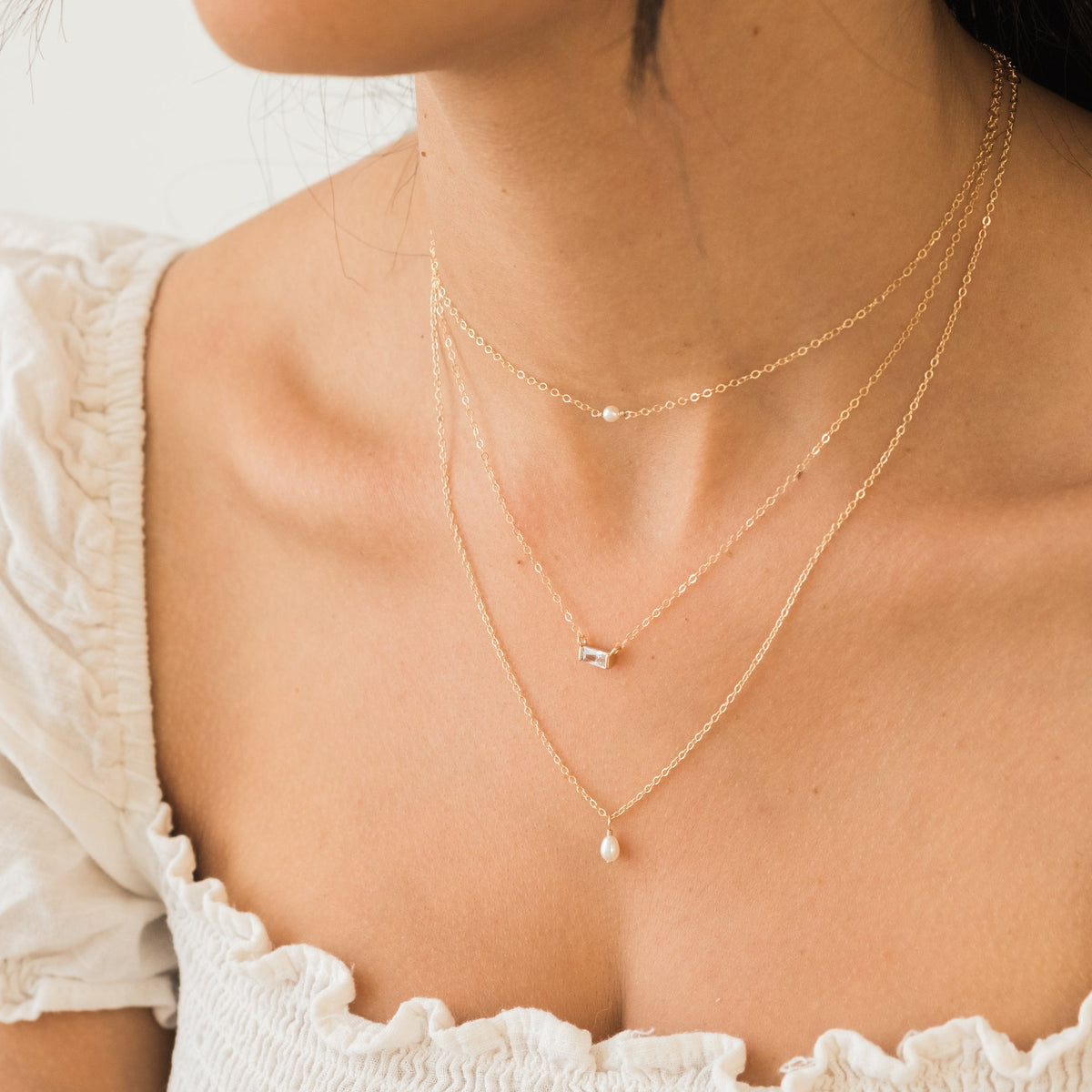 Pearl Drop Necklace