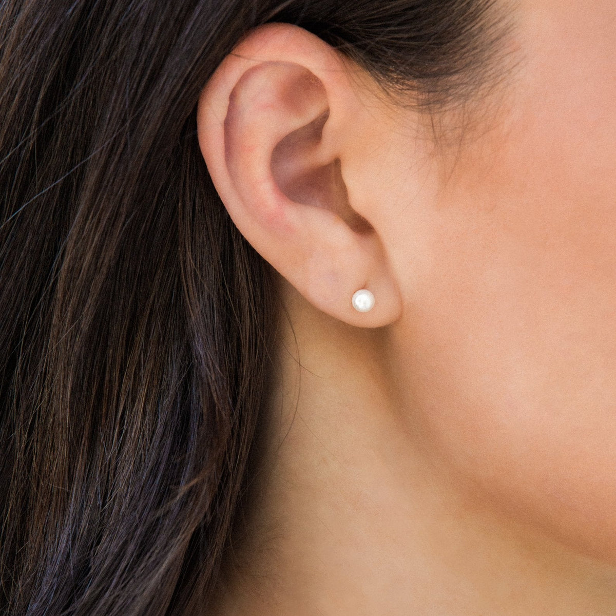 Pearl Stud Earrings