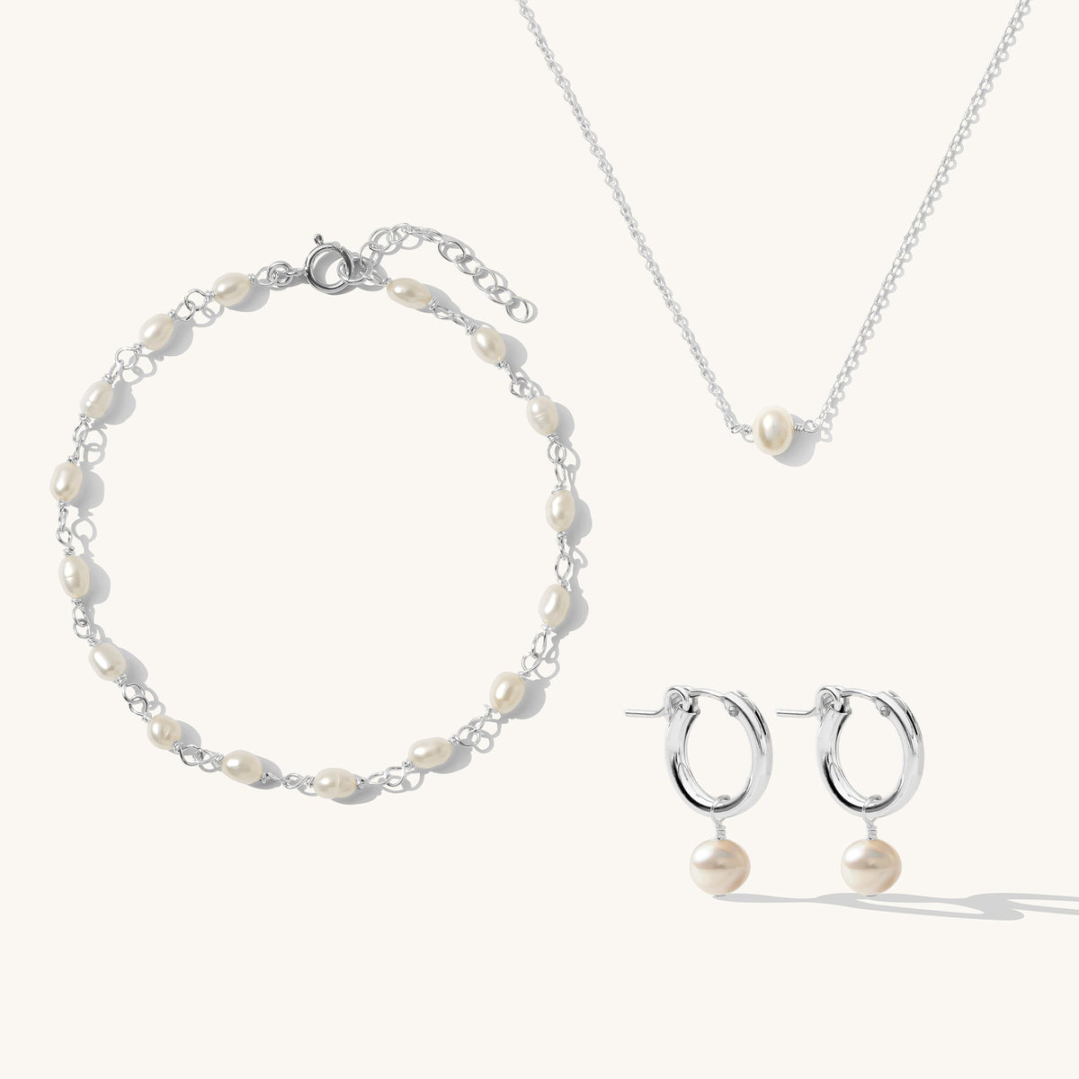 Pearl Jewelry Set