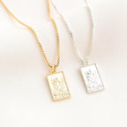 Rectangle Traveler's Necklace