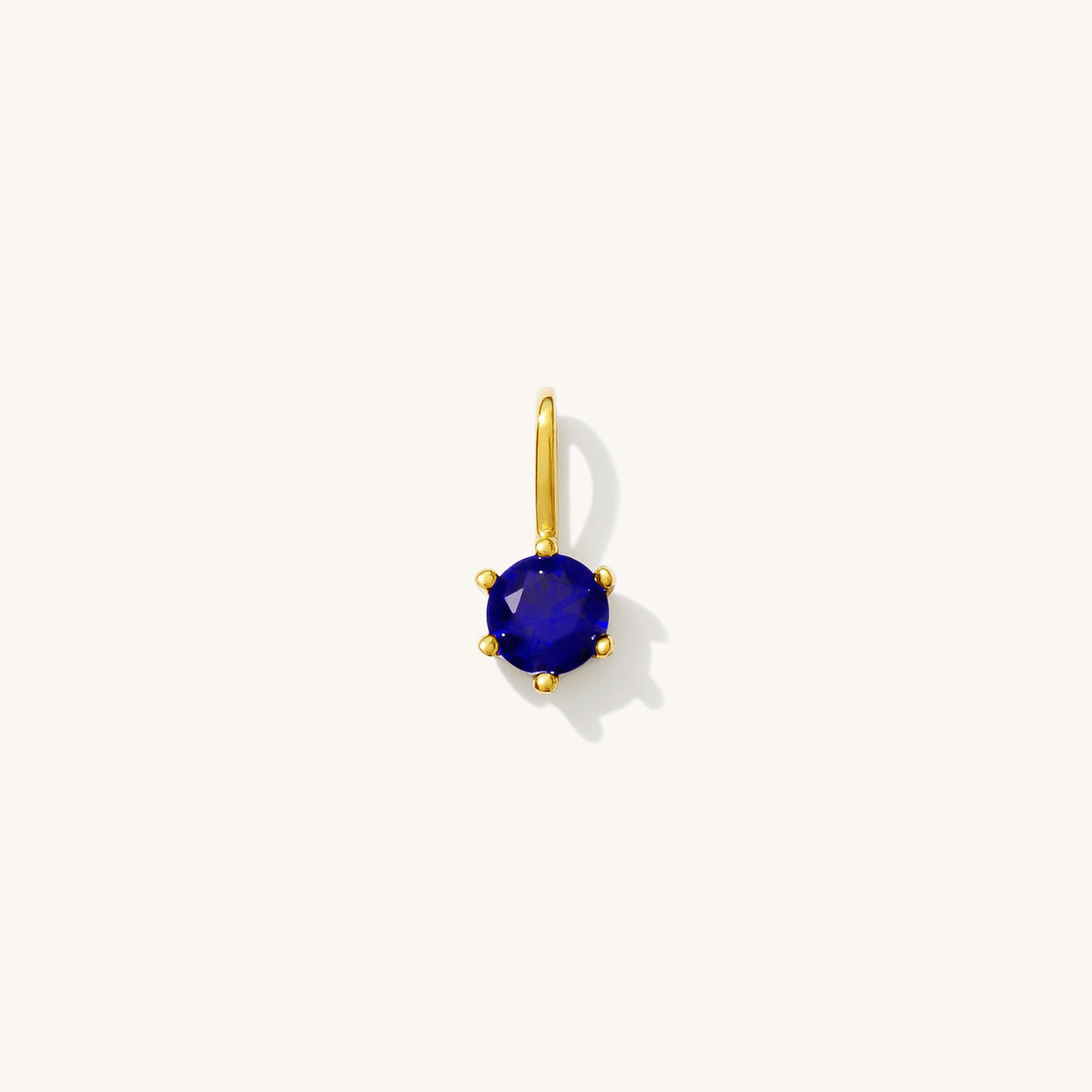 Sapphire Charm (September Birthstone)
