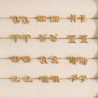 Zodiac Screwback Stud Earrings