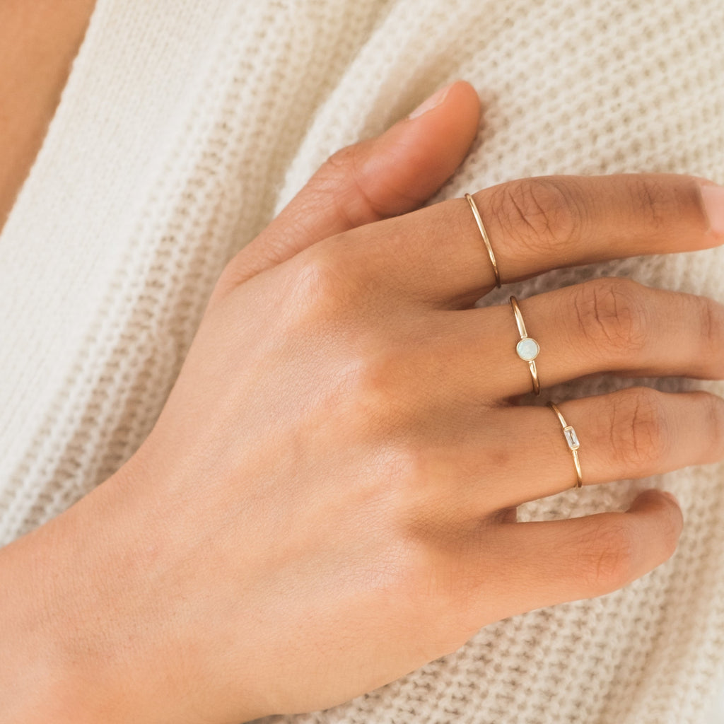 Simple Stacking Ring