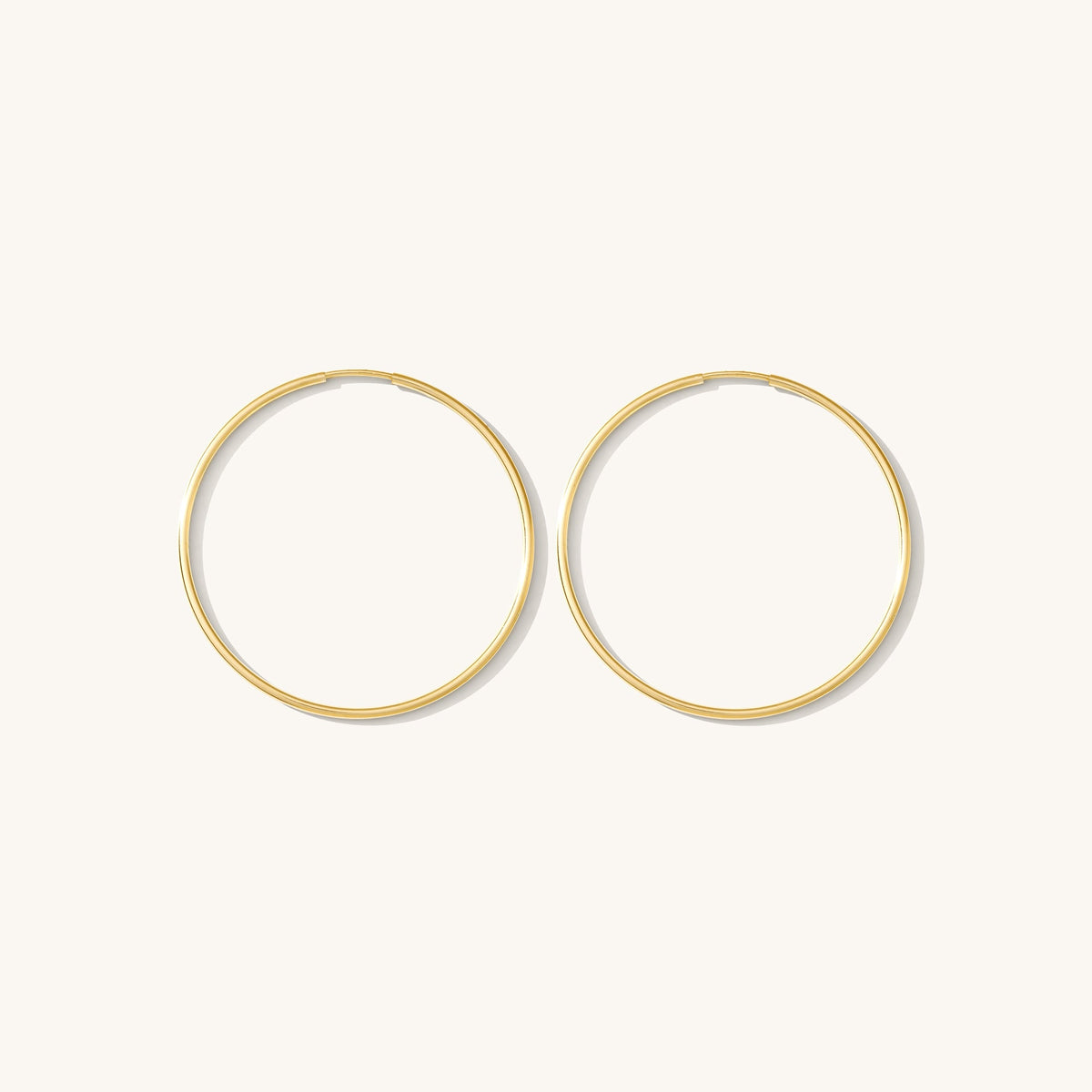 Thin Hoop Earrings
