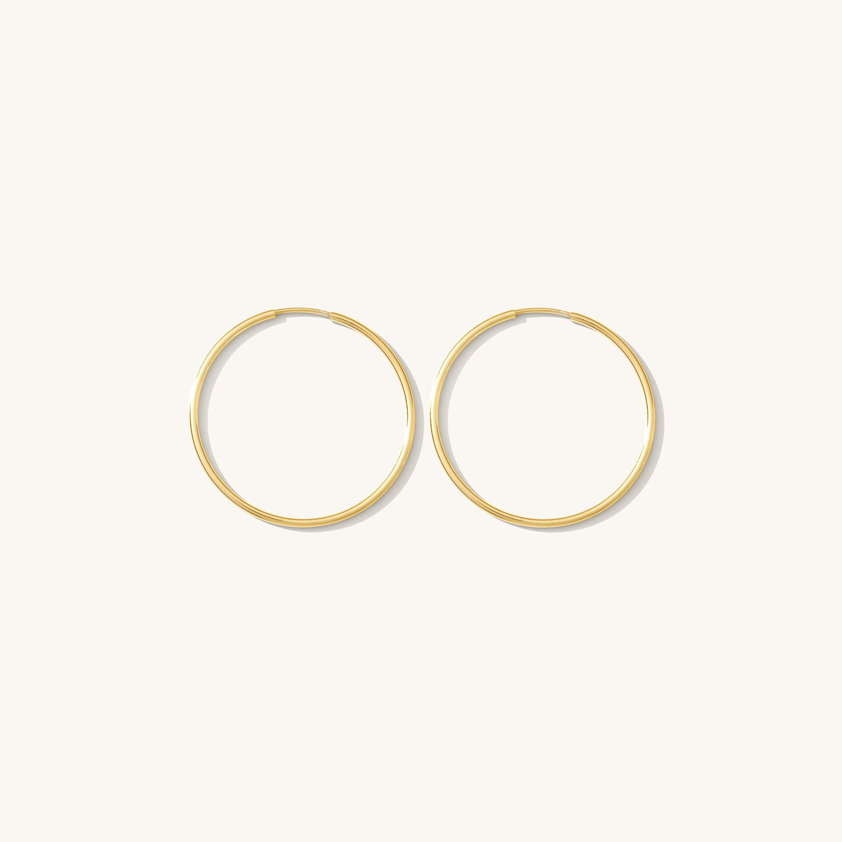Thin Hoop Earrings