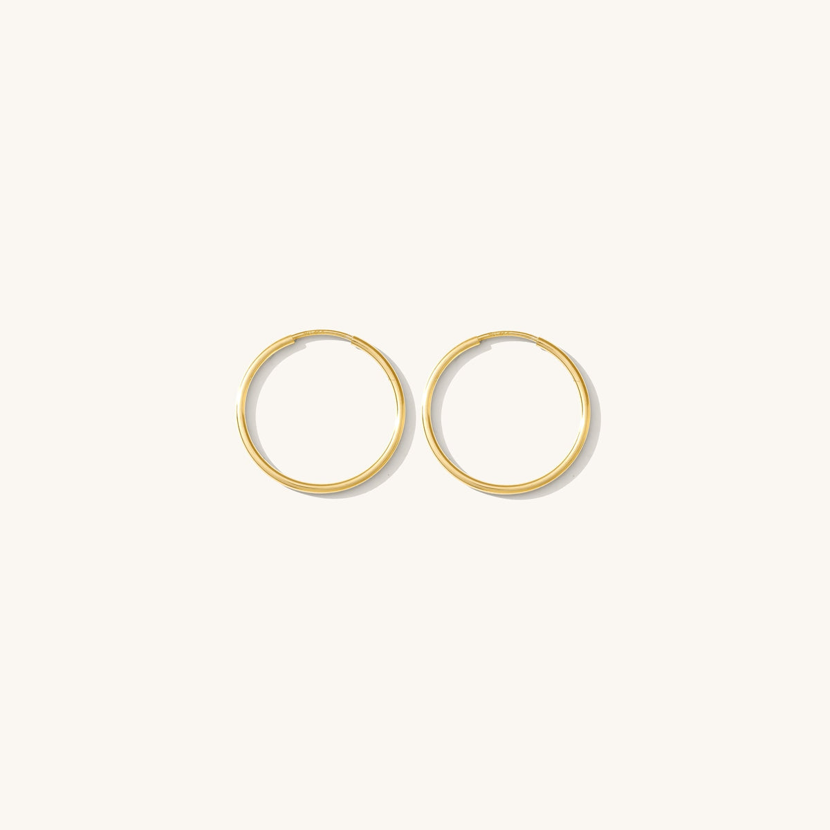 Thin Hoop Earrings