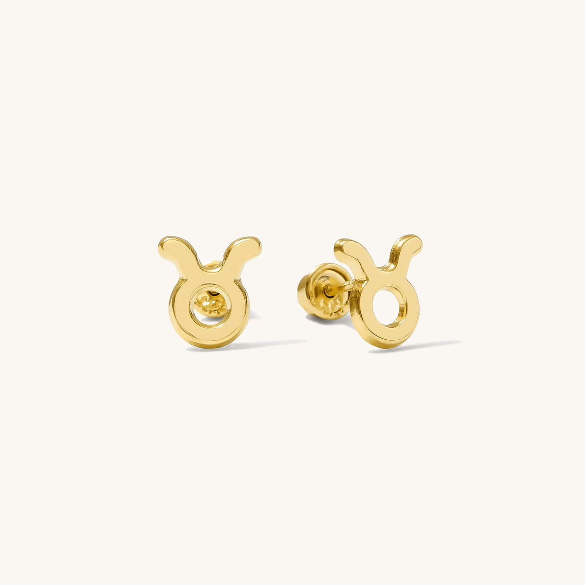 Zodiac Screwback Stud Earrings