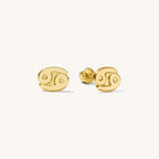 Zodiac Screwback Stud Earrings