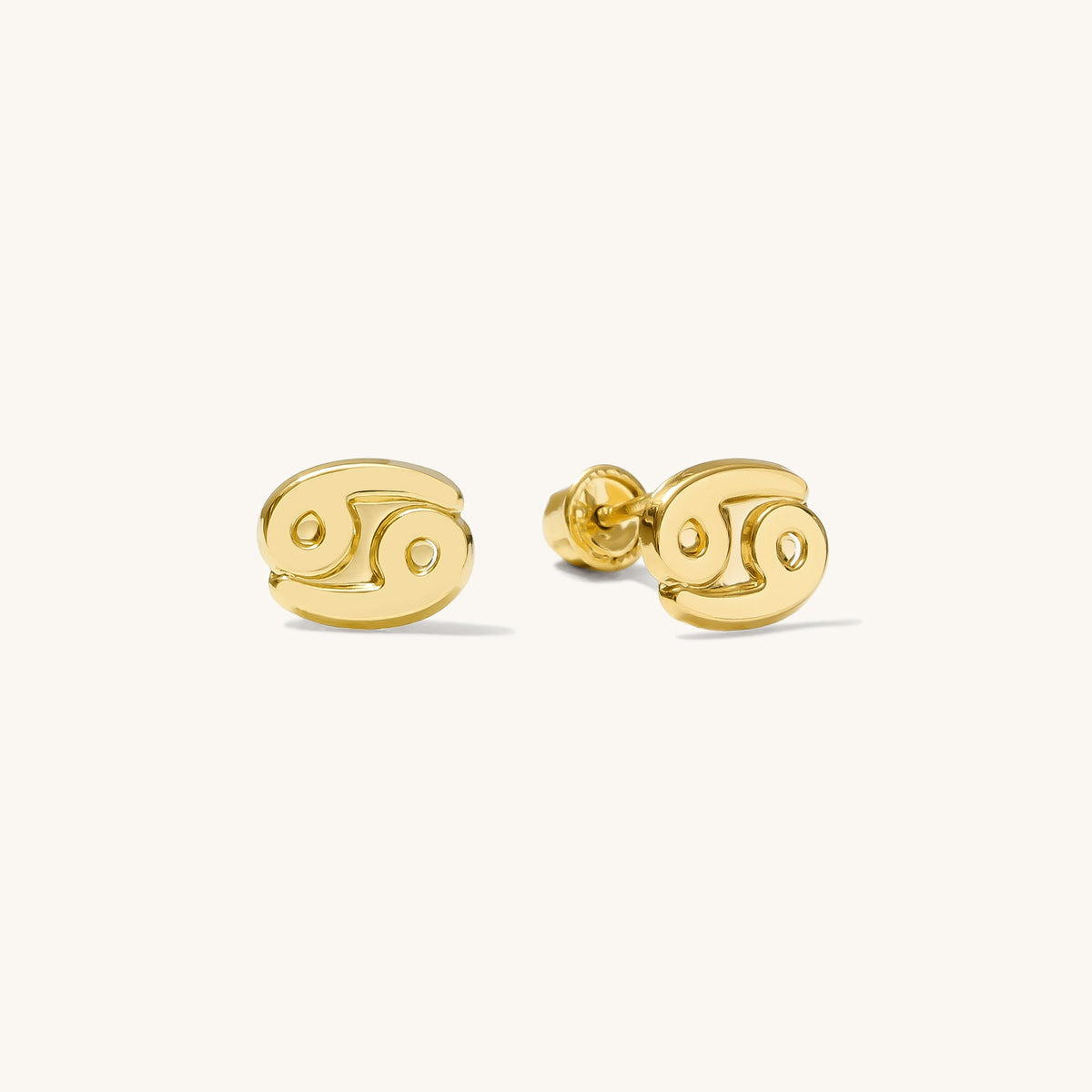 Zodiac Screwback Stud Earrings
