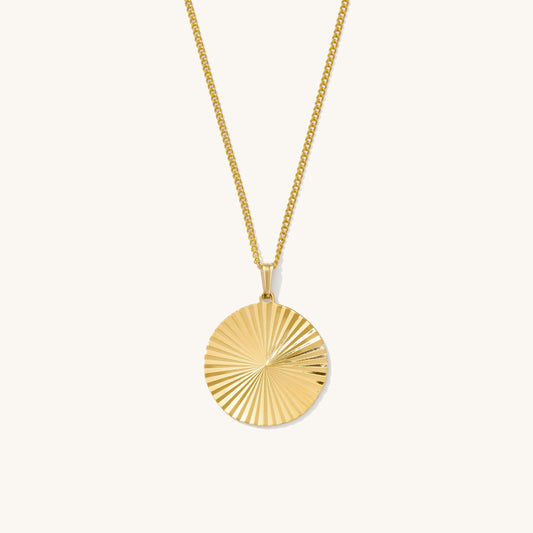 Sunburst Pendant Necklace