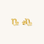 Zodiac Screwback Stud Earrings
