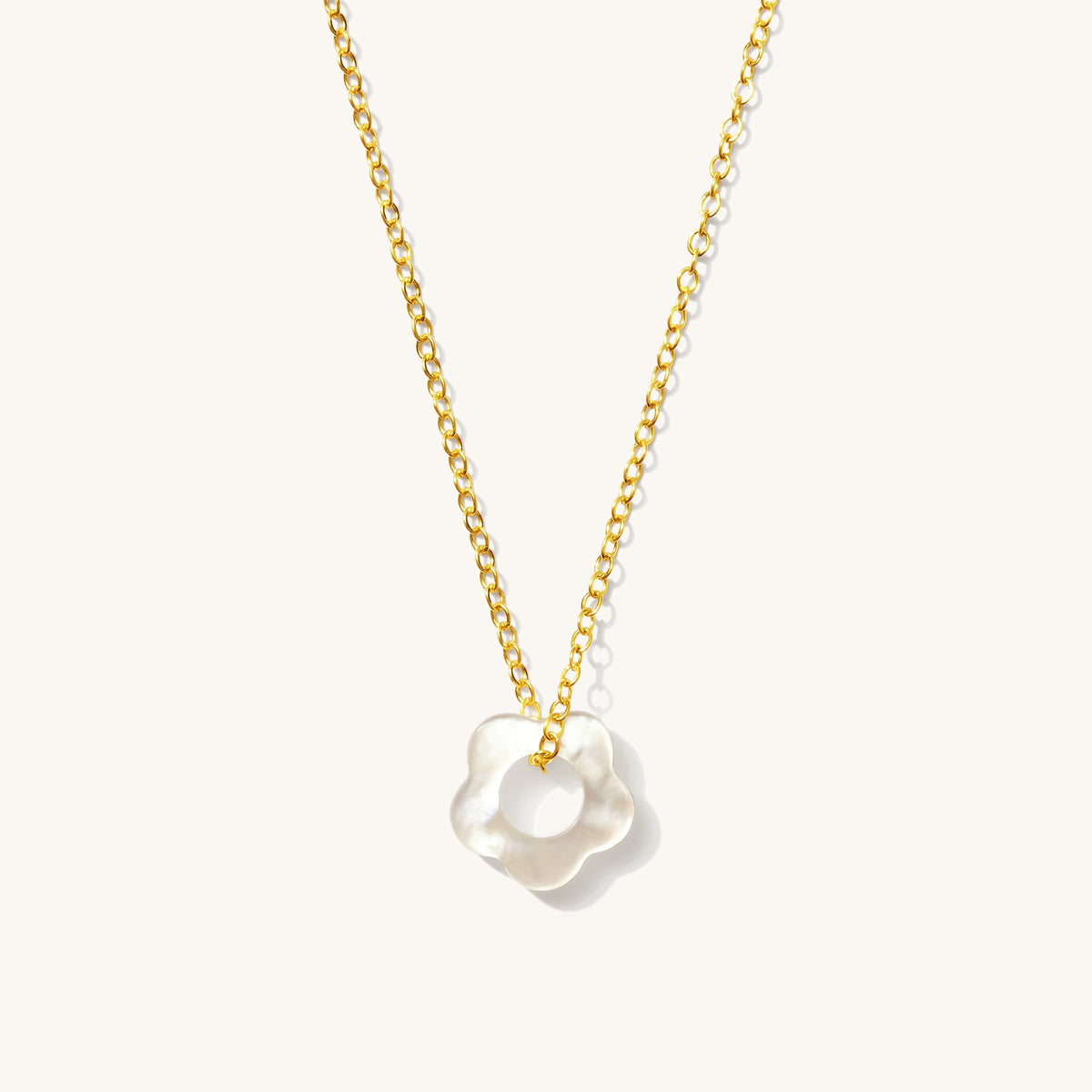 Flower Pearl Necklace