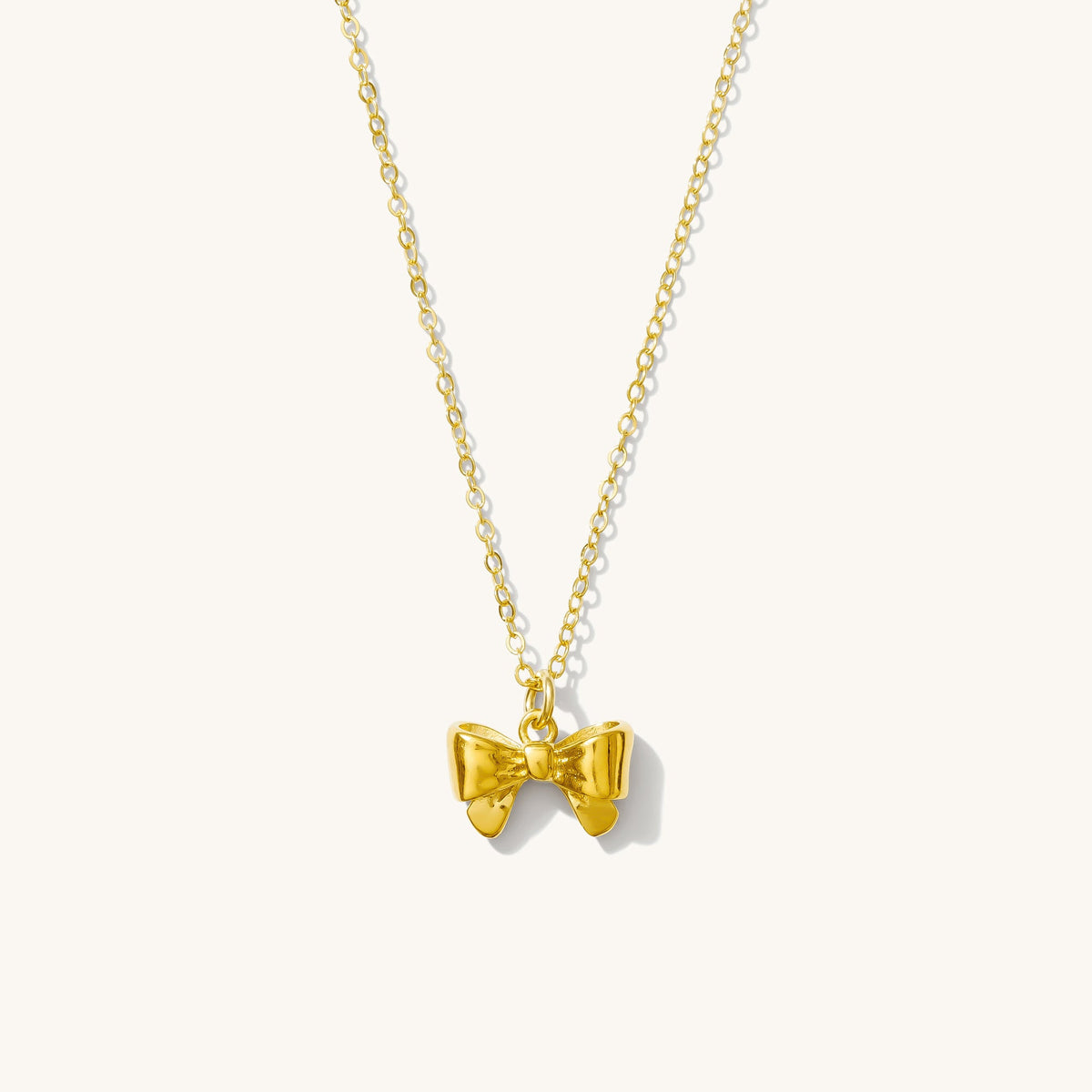 Ribbon Bow Necklace