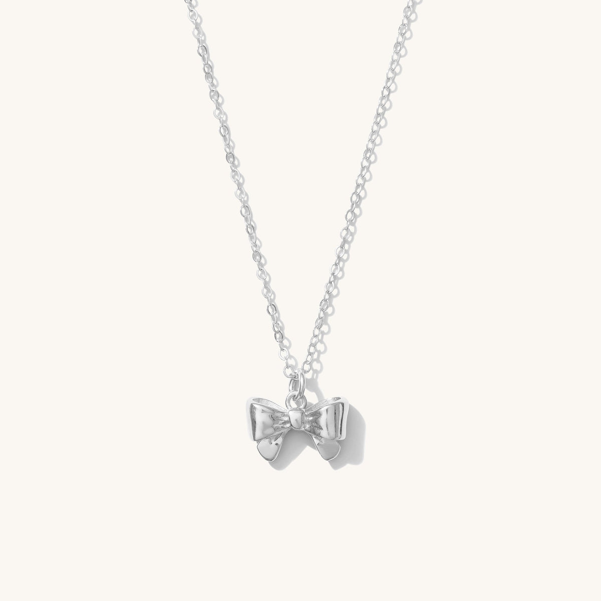 Ribbon Bow Necklace