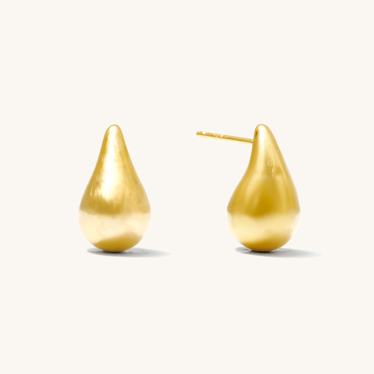 Teardrop Stud Earrings